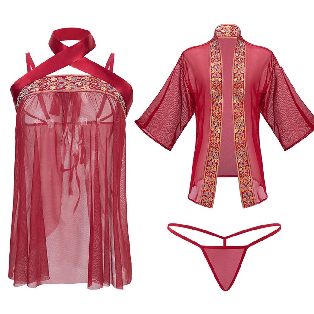 9348 Chinese Traditional Hanfu Dresses Sexy Cosplay Cheongsam Dress Anime